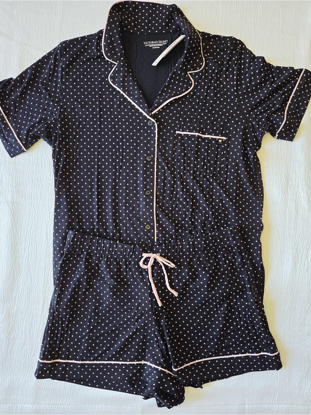 Victoria Secret Short Pajama Set SoSofttm Size M - Picture 7 of 9
